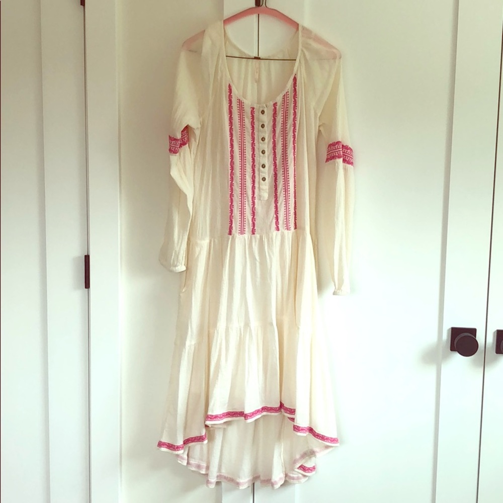 Free people dress with slip